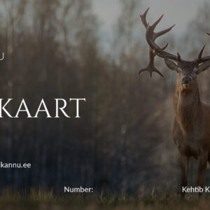 Open amount gift card